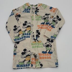H&M x Disney Mickie Mouse One Piece Rashguard Size 18m/2T